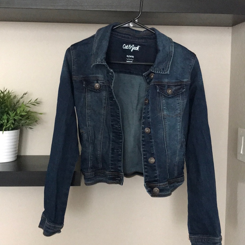Cat and Jack Girls Jean Jacket